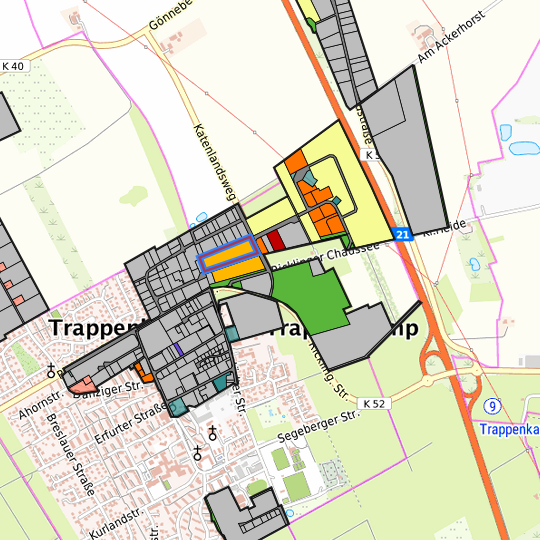 Detailed view of the requested site