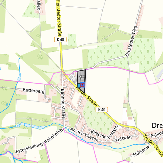Detaildarstellung der gesuchten Gewerbefläche