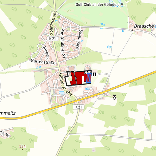 Detaildarstellung der gesuchten Gewerbefläche