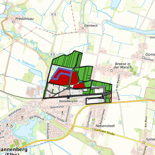 Detaildarstellung der gesuchten Gewerbefläche