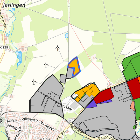 Detaildarstellung der gesuchten Gewerbefläche