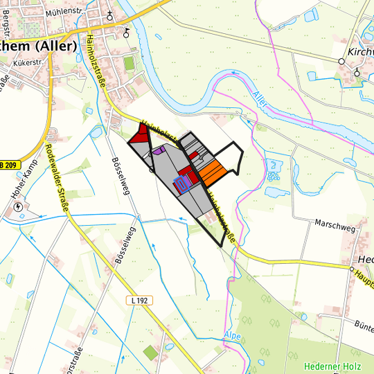 Detailed view of the requested site