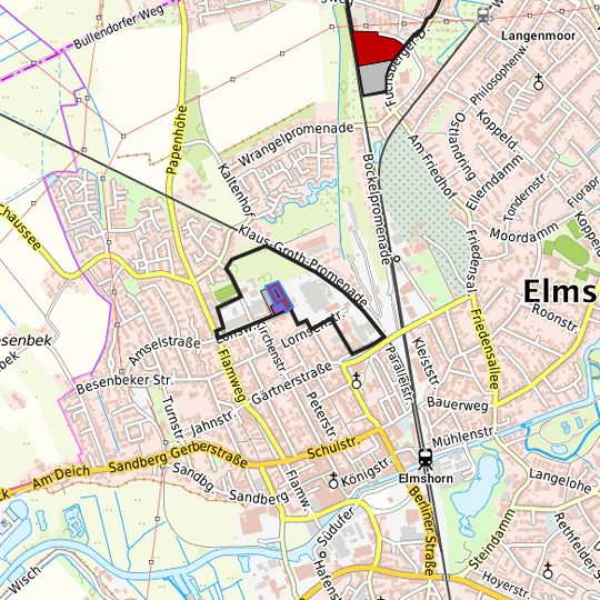 Detailed view of the requested site