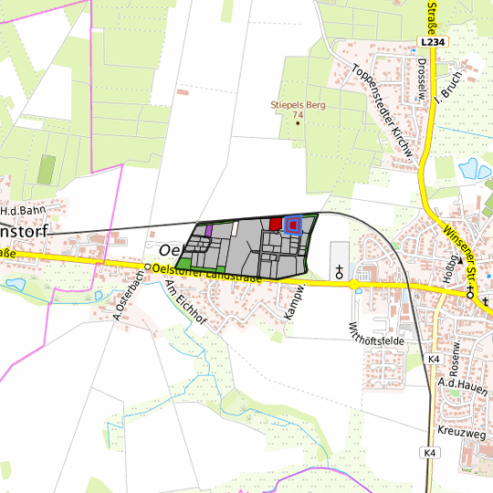 Detaildarstellung der gesuchten Gewerbefläche