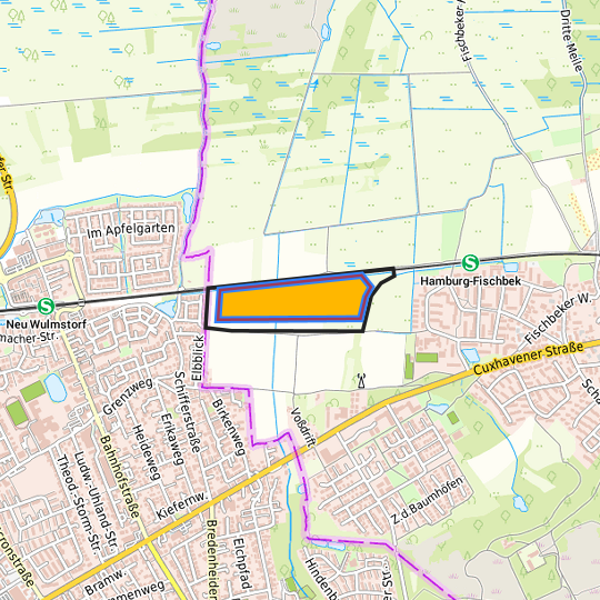 Detaildarstellung der gesuchten Gewerbefläche