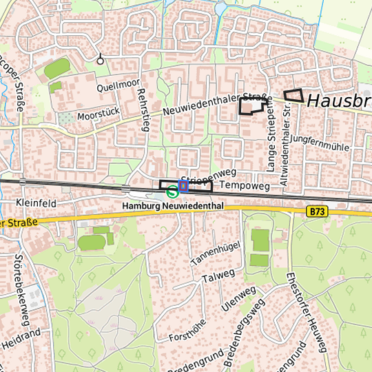 Detaildarstellung der gesuchten Gewerbefläche
