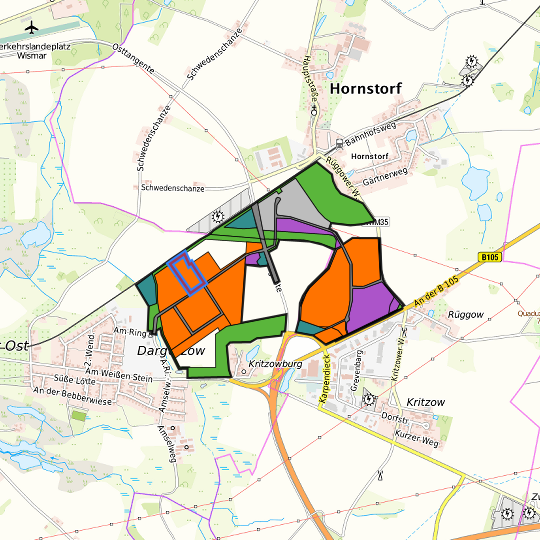 Detaildarstellung der gesuchten Gewerbefläche
