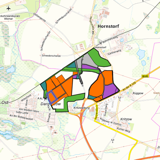 Detaildarstellung der gesuchten Gewerbefläche