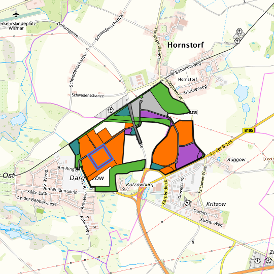 Detaildarstellung der gesuchten Gewerbefläche
