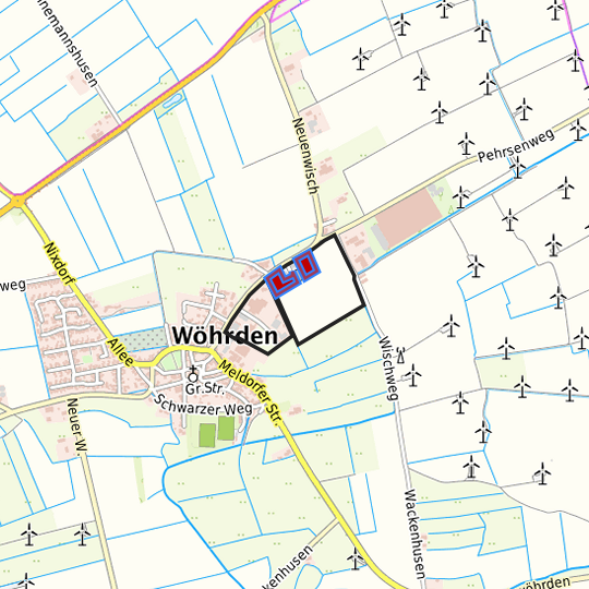 Detailed view of the requested site