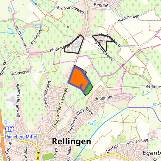 Detaildarstellung der gesuchten Gewerbefläche