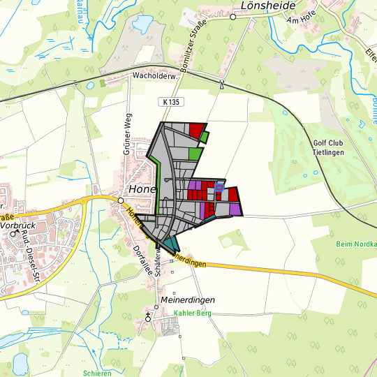 Detaildarstellung der gesuchten Gewerbefläche