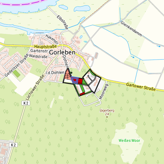 Detailed view of the requested site