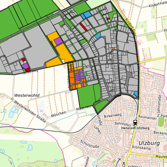 Detaildarstellung der gesuchten Gewerbefläche