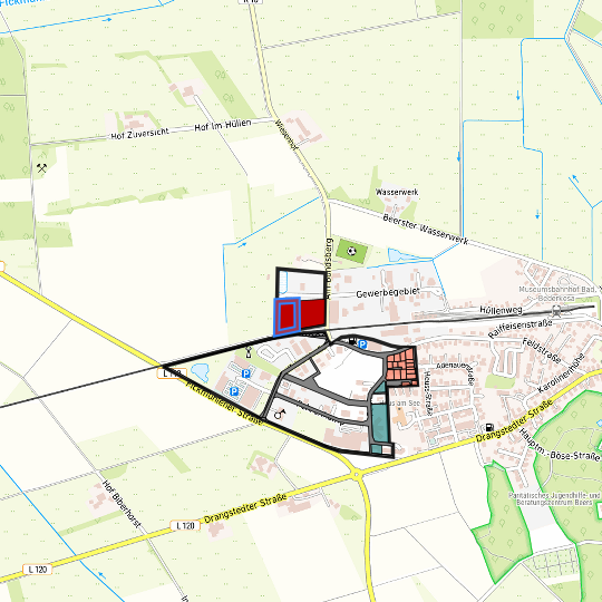 Detaildarstellung der gesuchten Gewerbefläche