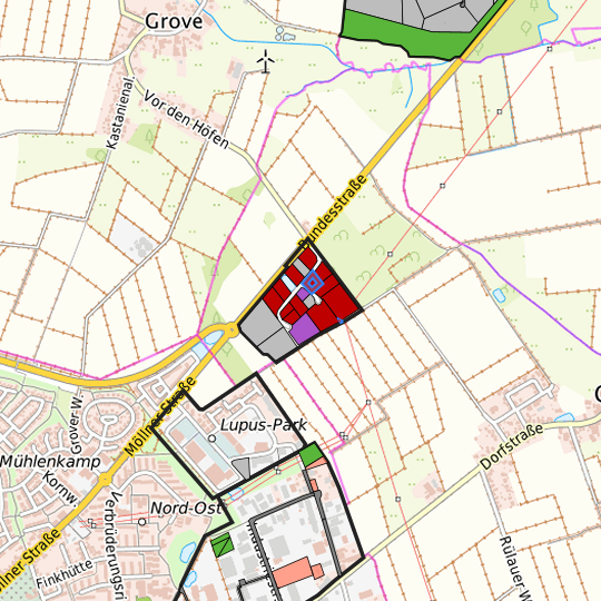 Detailed view of the requested site