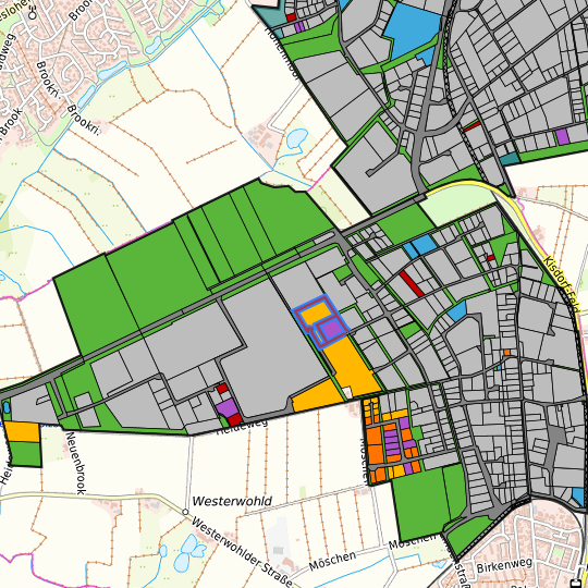 Detaildarstellung der gesuchten Gewerbefläche