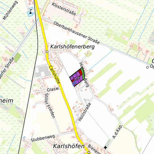 Detaildarstellung der gesuchten Gewerbefläche