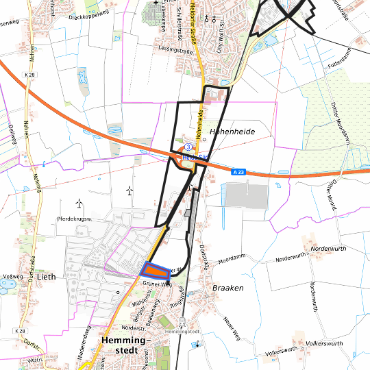 Detailed view of the requested site