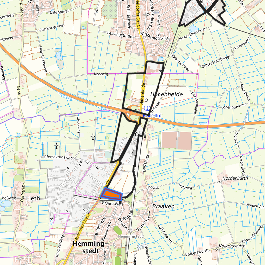 Detailed view of the requested site