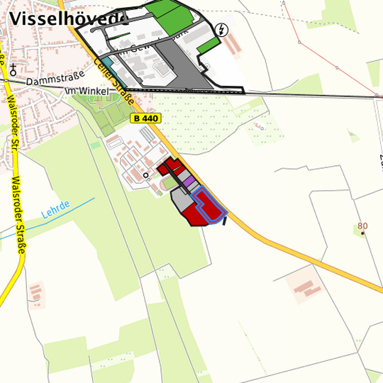 Detailed view of the requested site