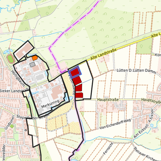 Detailed view of the requested site