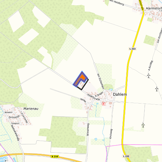 Detaildarstellung der gesuchten Gewerbefläche