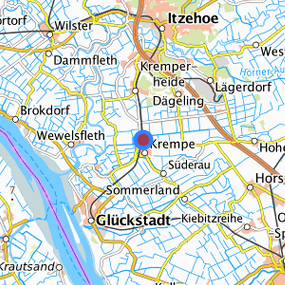 Location in the requested region 