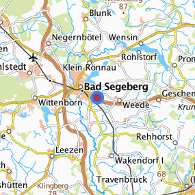 Lage in der gesuchten Region 