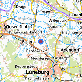 Location in the requested region 