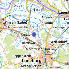 Location in the requested region 