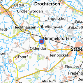 Lage in der gesuchten Region 