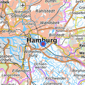 Lage in der gesuchten Region 