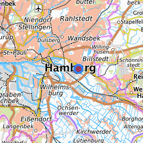 Location in the requested region 