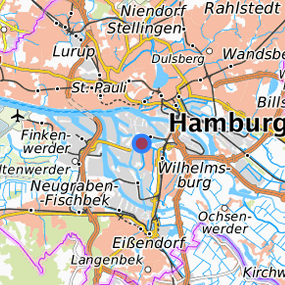 Location in the requested region 
