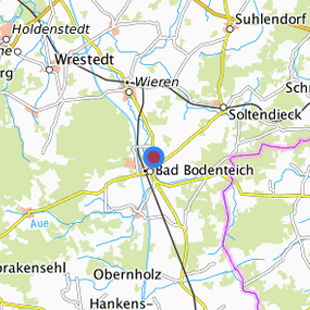 Lage in der gesuchten Region 