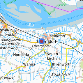 Location in the requested region 