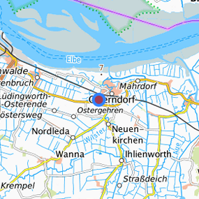 Location in the requested region 