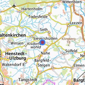 Lage in der gesuchten Region 