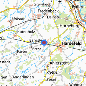 Location in the requested region 