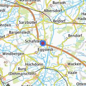 Lage in der gesuchten Region 
