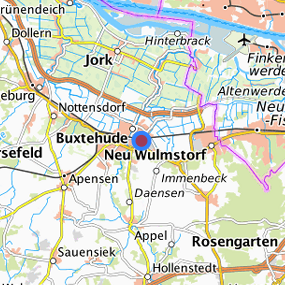 Location in the requested region 