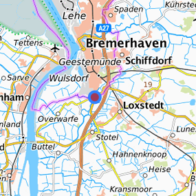 Location in the requested region 