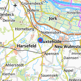 Lage in der gesuchten Region 