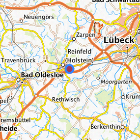 Location in the requested region 