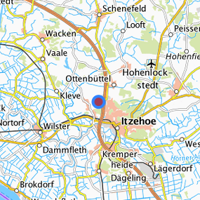 Location in the requested region 