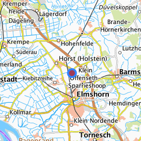 Location in the requested region 