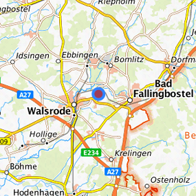 Location in the requested region 