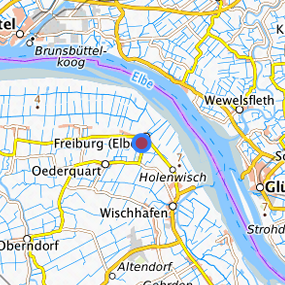 Location in the requested region 