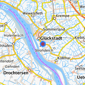 Lage in der gesuchten Region 